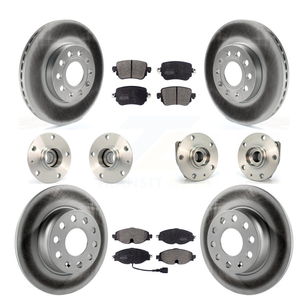 [Avant + Arrière] Kit d'ensemble roulement de roue et moyeu pour Volkswagen Golf SportWagen KBB-111572