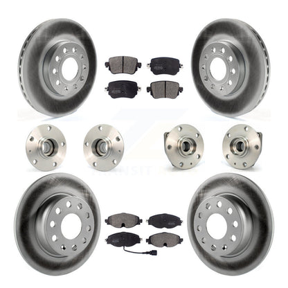 [Avant + Arrière] Kit d'ensemble roulement de roue et moyeu pour Volkswagen Golf SportWagen KBB-111572