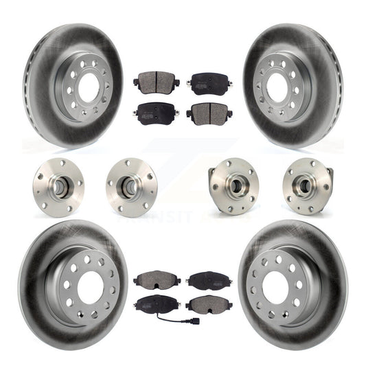 [Avant + Arrière] Kit d'ensemble roulement de roue et moyeu pour Volkswagen Golf SportWagen KBB-111572