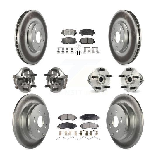 [Avant + Arrière] Kit d'ensemble roulement de roue et moyeu pour Honda Pilot Acura MDX ZDX KBB-111573
