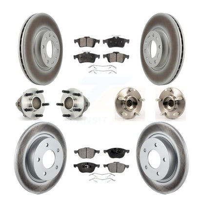 [Avant + Arrière] Kit d'ensemble roulement de roue et moyeu pour Mazda 3 2.3L avec 4-Wheel ABS KBB-111574