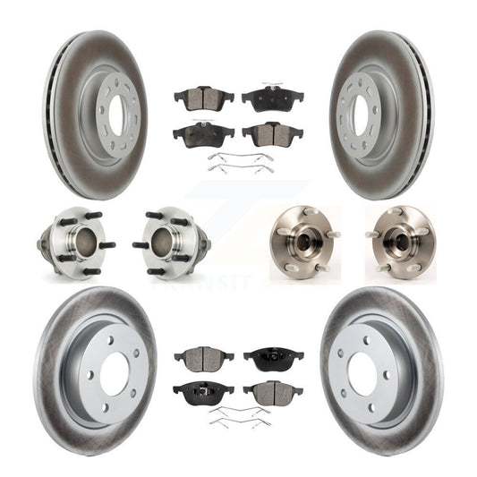[Avant + Arrière] Kit d'ensemble roulement de roue et moyeu pour Mazda 3 2.3L avec 4-Wheel ABS KBB-111574