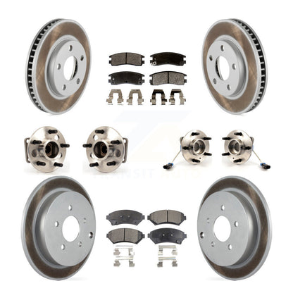 [Avant + Arrière] Kit d'ensemble roulement de roue et moyeu pour Pontiac Montana KBB-111579
