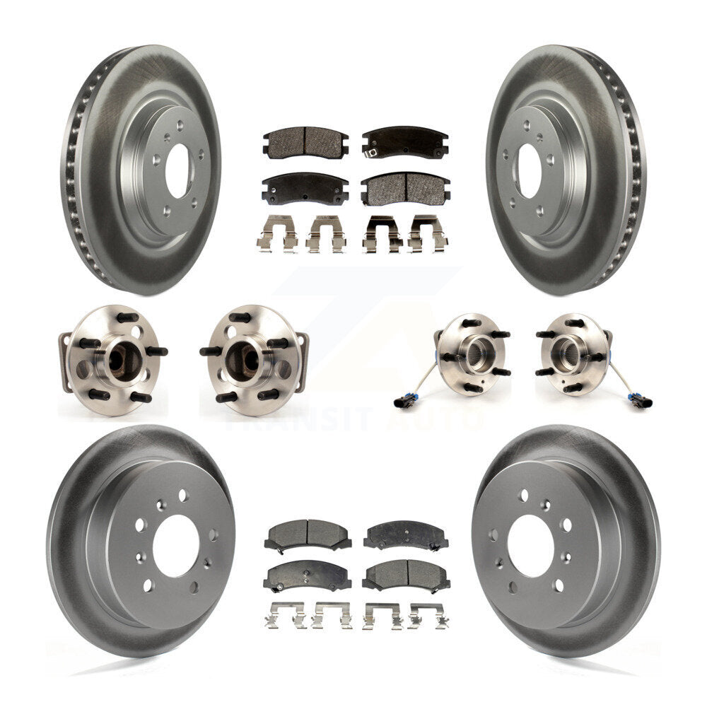 [Avant + Arrière] Kit d'ensemble roulement de roue et moyeu pour Buick LaCrosse Allure KBB-111586