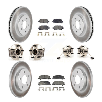 [Avant + Arrière] Kit d'ensemble roulement de roue et moyeu pour Chevrolet Impala Limited KBB-111588