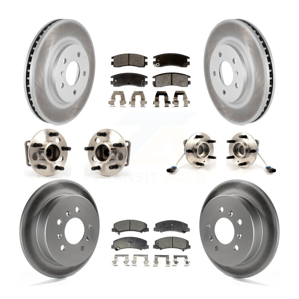[Avant + Arrière] Kit d'ensemble roulement de roue et moyeu pour Chevrolet Impala Monte Carlo KBB-111589