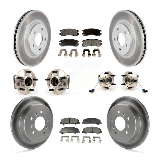 [Avant + Arrière] Kit d'ensemble roulement de roue et moyeu pour Chevrolet Impala Monte Carlo KBB-111589