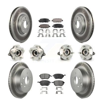 [Avant + Arrière] Kit d'ensemble roulement de roue et moyeu pour 2005-2007 Nissan Murano AWD KBB-111597