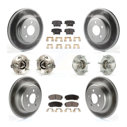 [Avant + Arrière] Kit d'ensemble roulement de roue et moyeu pour Dodge Charger Chrysler 300 Challenger KBB-111598 par Transit Auto