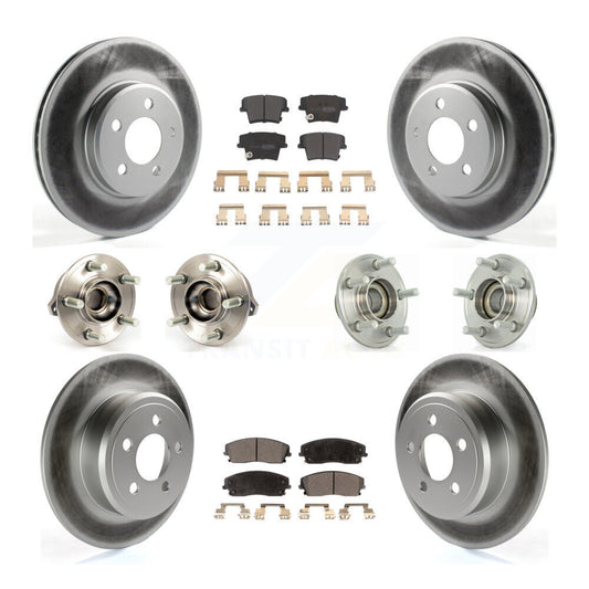 [Avant + Arrière] Kit d'ensemble roulement de roue et moyeu pour Dodge Charger Chrysler 300 Challenger KBB-111598