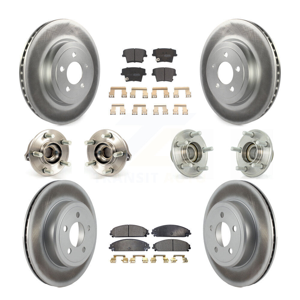 [Avant + Arrière] Kit d'ensemble roulement de roue et moyeu pour Dodge Chrysler 300 Charger Challenger KBB-111599