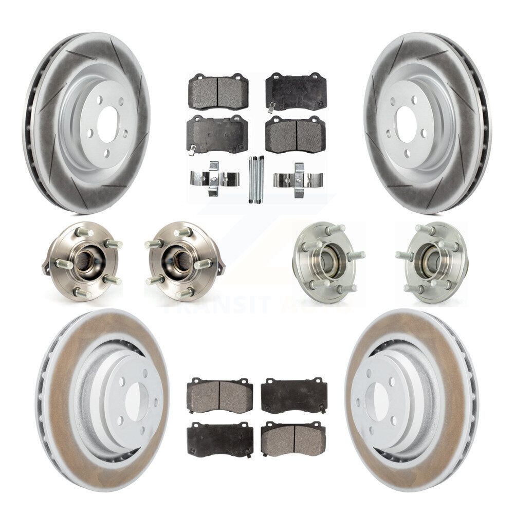[Avant + Arrière] Kit d'ensemble roulement de roue et moyeu pour Dodge Charger Chrysler 300 Challenger KBB-111601