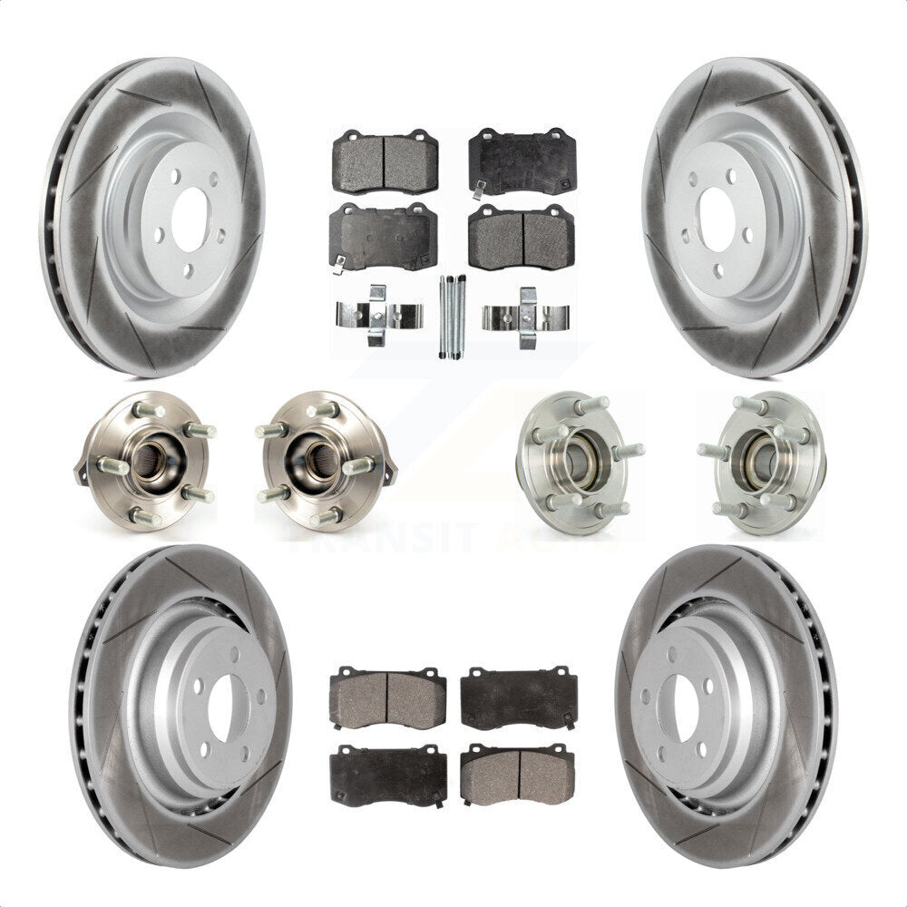 [Avant + Arrière] Kit d'ensemble roulement de roue et moyeu pour Dodge Charger Chrysler 300 Challenger KBB-111602 par Transit Auto