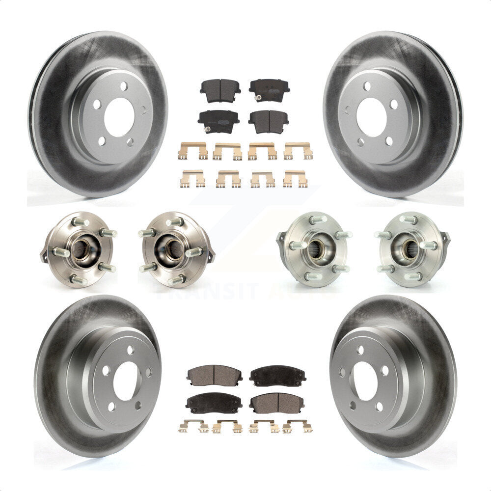 [Avant + Arrière] Kit d'ensemble roulement de roue et moyeu pour Dodge Charger Chrysler 300 AWD avec 2.7L KBB-111605 par Transit Auto