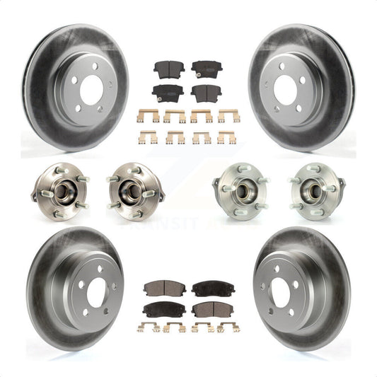 [Avant + Arrière] Kit d'ensemble roulement de roue et moyeu pour Dodge Charger Chrysler 300 AWD avec 2.7L KBB-111605 par Transit Auto