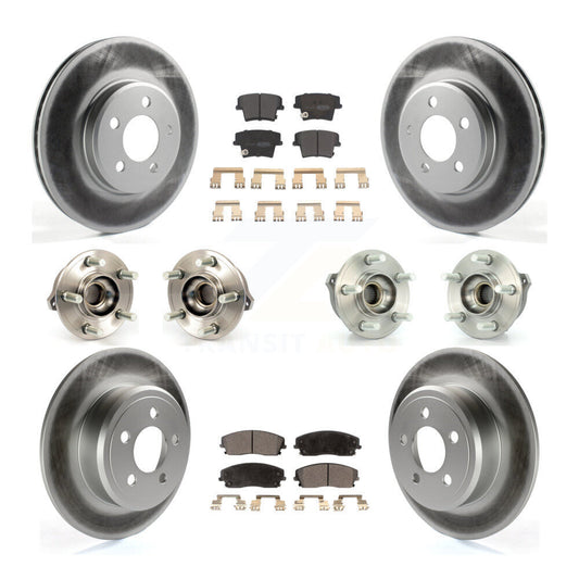 [Avant + Arrière] Kit d'ensemble roulement de roue et moyeu pour Dodge Charger Chrysler 300 AWD avec 2.7L KBB-111605