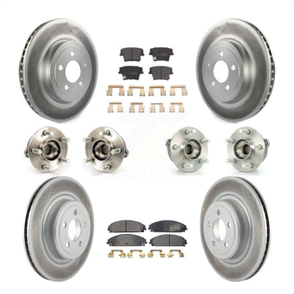 [Avant + Arrière] Kit d'ensemble roulement de roue et moyeu pour Dodge Charger AWD avec 5.7L avec Police Package KBB-111607 par Transit Auto