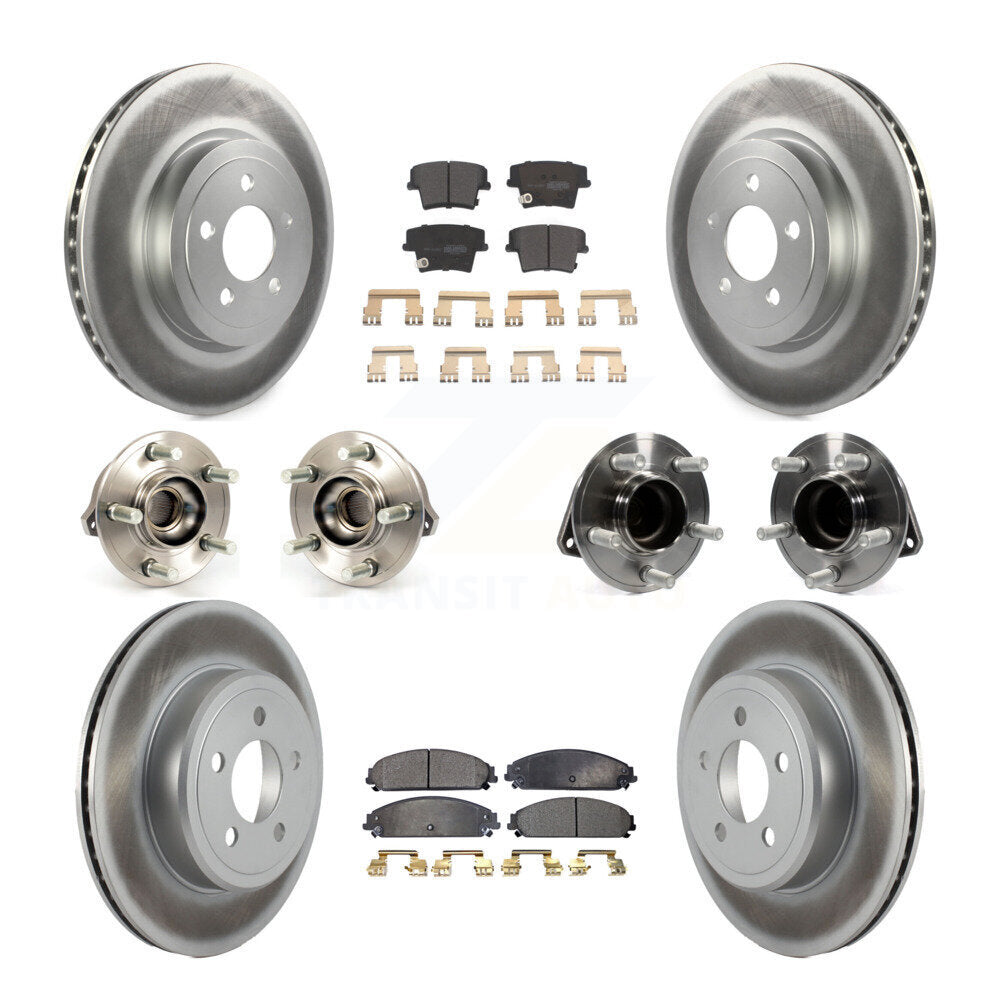 [Avant + Arrière] Kit d'ensemble roulement de roue et moyeu pour Dodge Chrysler 300 Charger Challenger KBB-111609