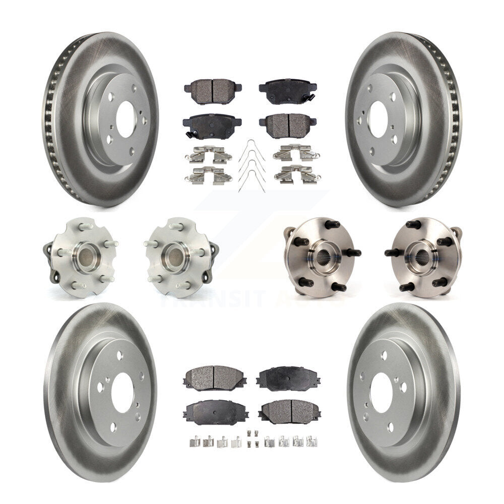 [Avant + Arrière] Kit d'ensemble roulement de roue et moyeu pour Toyota Corolla iM Scion KBB-111616