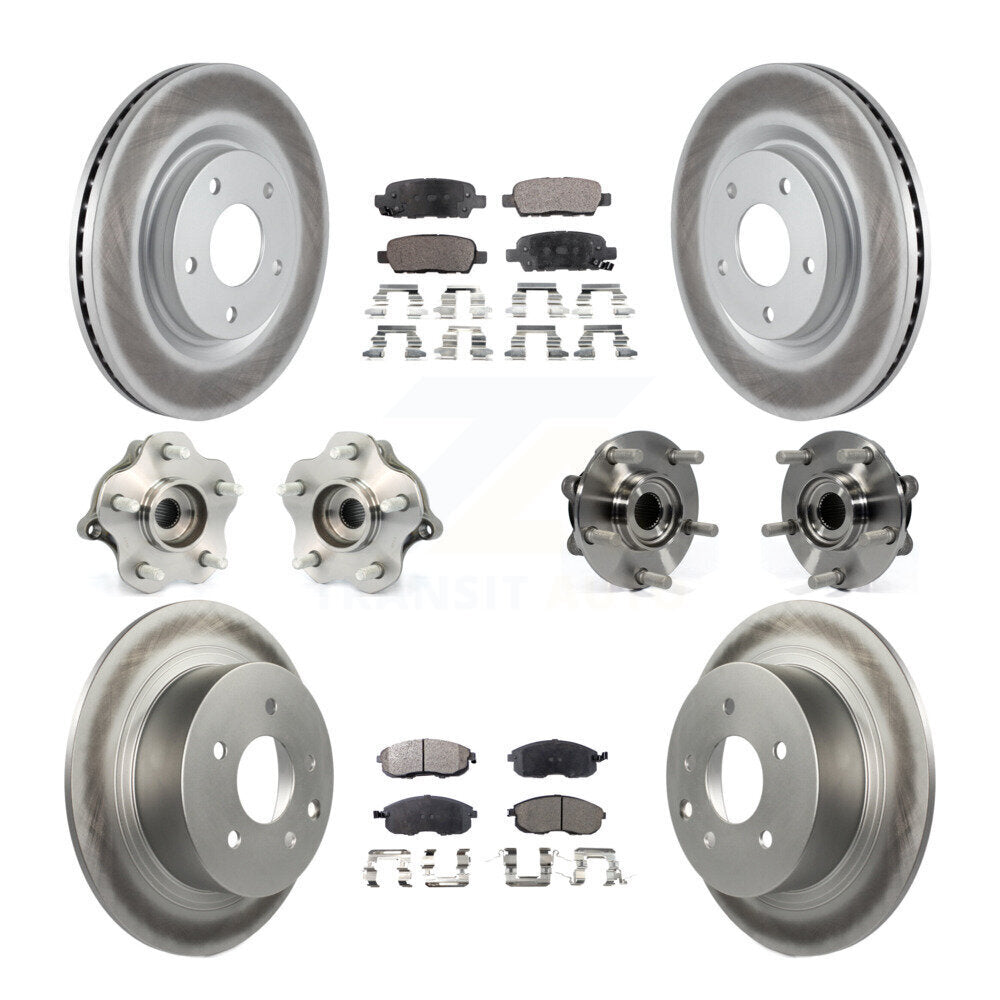[Avant + Arrière] Kit d'ensemble roulement de roue et moyeu pour Nissan Juke KBB-111624
