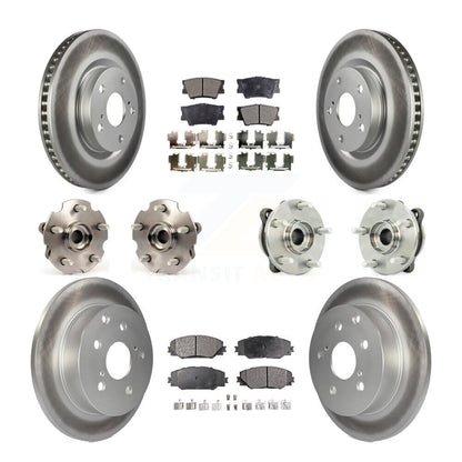[Avant + Arrière] Kit d'ensemble roulement de roue et moyeu pour Toyota RAV4 KBB-111627