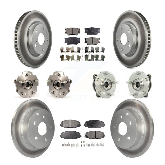 [Avant + Arrière] Kit d'ensemble roulement de roue et moyeu pour Toyota RAV4 KBB-111627