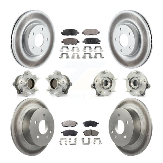 [Avant + Arrière] Kit d'ensemble roulement de roue et moyeu pour Nissan Altima KBB-111641