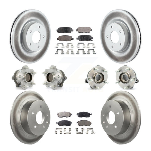 [Avant + Arrière] Kit d'ensemble roulement de roue et moyeu pour Nissan Altima KBB-111643
