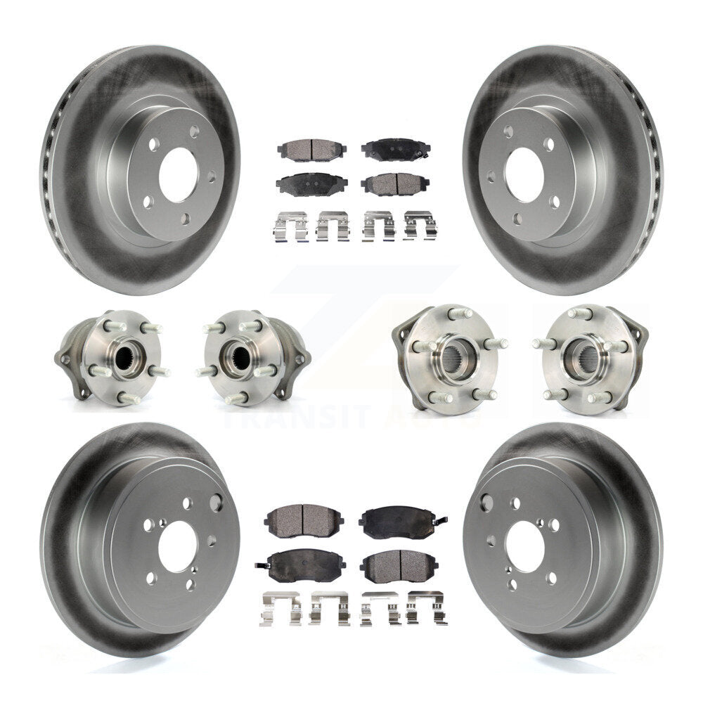 [Avant + Arrière] Kit d'ensemble roulement de roue et moyeu pour Subaru Impreza KBB-111651