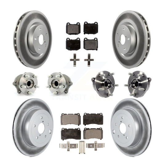 [Avant + Arrière] Kit d'ensemble roulement de roue et moyeu pour Subaru Impreza WRX STI KBB-111654