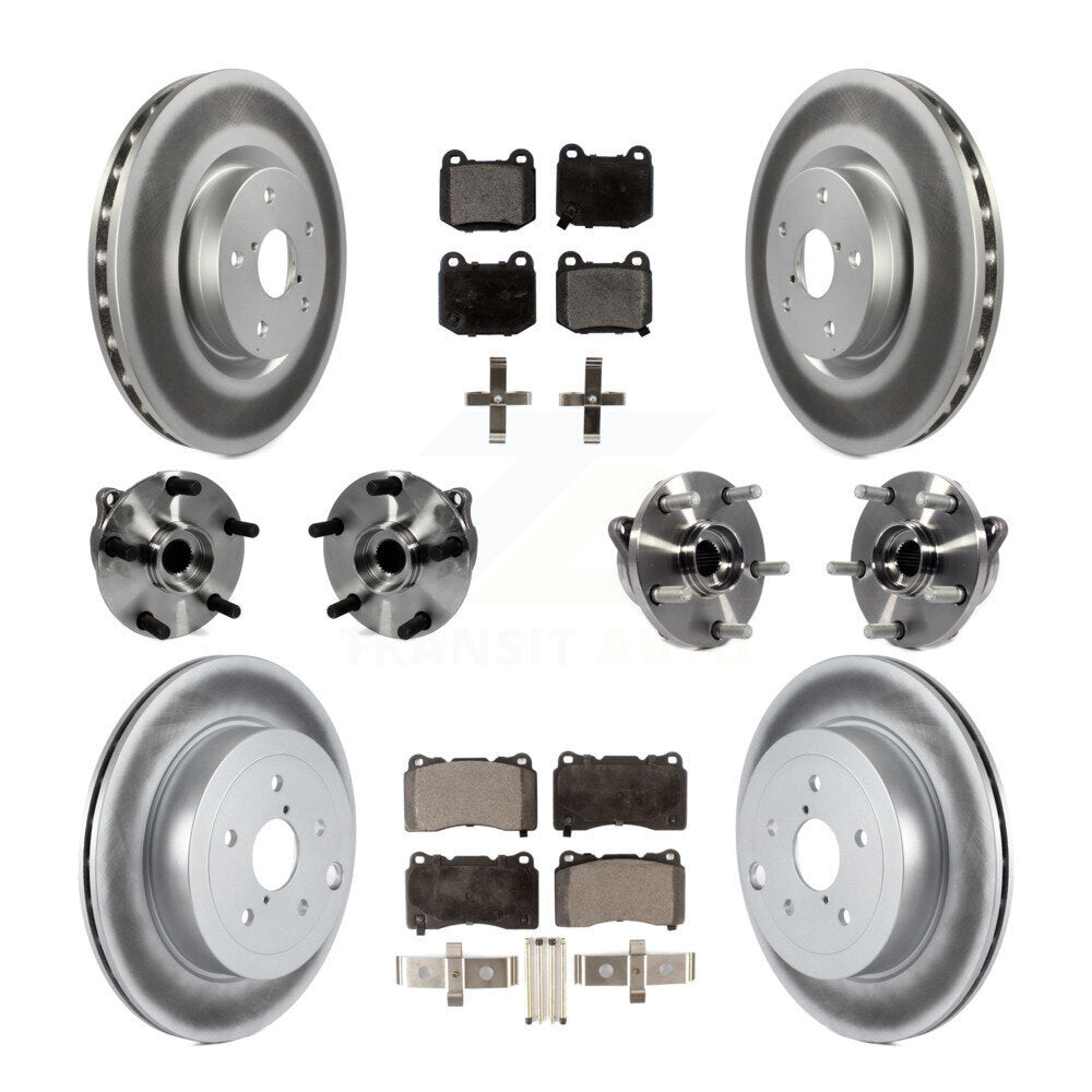 [Avant + Arrière] Kit d'ensemble roulement de roue et moyeu pour Subaru Impreza WRX STI KBB-111656
