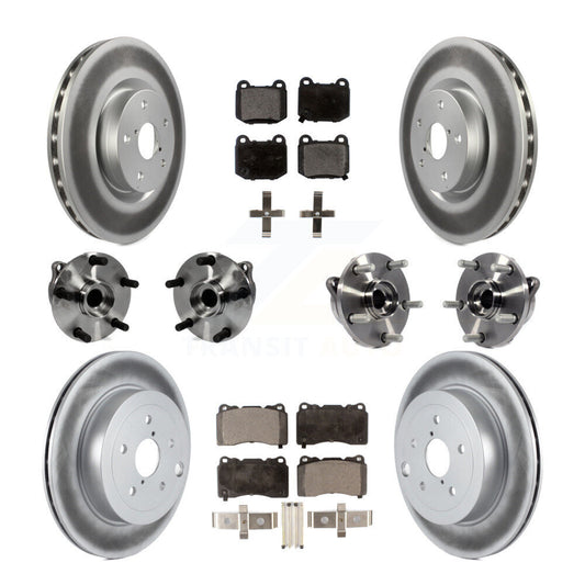 [Avant + Arrière] Kit d'ensemble roulement de roue et moyeu pour Subaru Impreza WRX STI KBB-111656