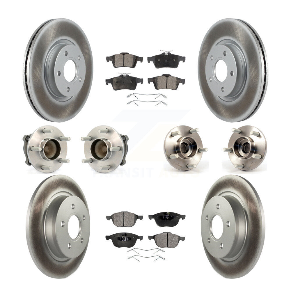 [Avant + Arrière] Kit d'ensemble roulement de roue et moyeu pour Volvo S40 C70 C30 V50 KBB-111662