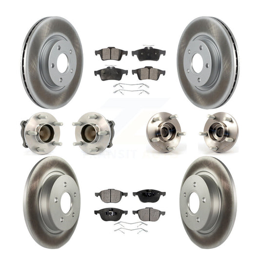 [Avant + Arrière] Kit d'ensemble roulement de roue et moyeu pour Volvo S40 C70 C30 V50 KBB-111662