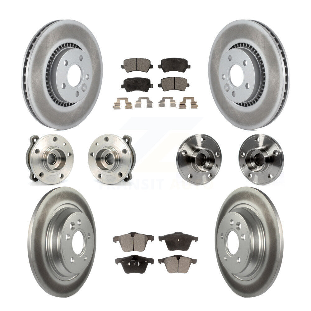 [Avant + Arrière] Kit d'ensemble roulement de roue et moyeu pour Volvo S60 V60 Cross Country KBB-111664