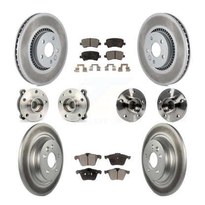 [Avant + Arrière] Kit d'ensemble roulement de roue et moyeu pour Volvo S60 V60 Cross Country KBB-111664