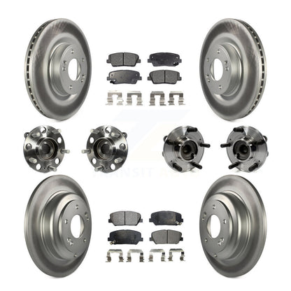 [Avant + Arrière] Kit d'ensemble roulement de roue et moyeu pour Hyundai Genesis Coupe KBB-111667