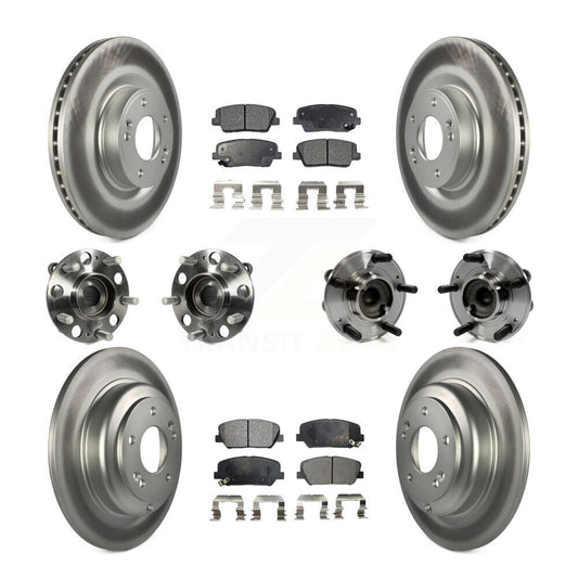 [Avant + Arrière] Kit d'ensemble roulement de roue et moyeu pour Hyundai Genesis Coupe KBB-111667