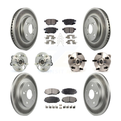 [Avant + Arrière] Kit d'ensemble roulement de roue et moyeu pour 2008-2015 Scion xB KBB-111668