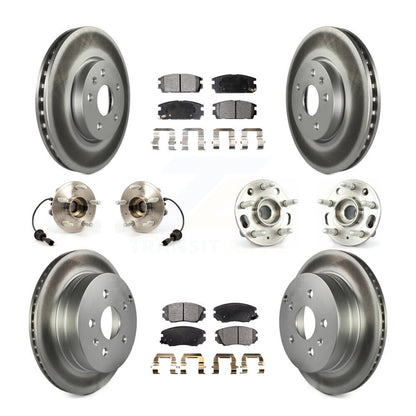 [Avant + Arrière] Kit d'ensemble roulement de roue et moyeu pour 2010-2017 Chevrolet Equinox GMC Terrain KBB-111677