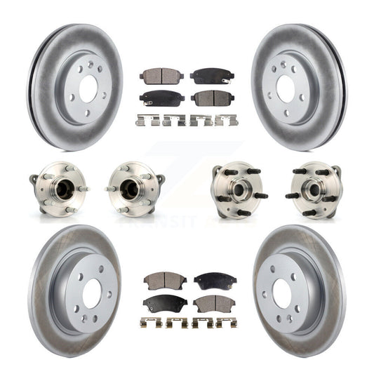 [Avant + Arrière] Kit d'ensemble roulement de roue et moyeu pour 2011-2012 Chevrolet Cruze KBB-111678