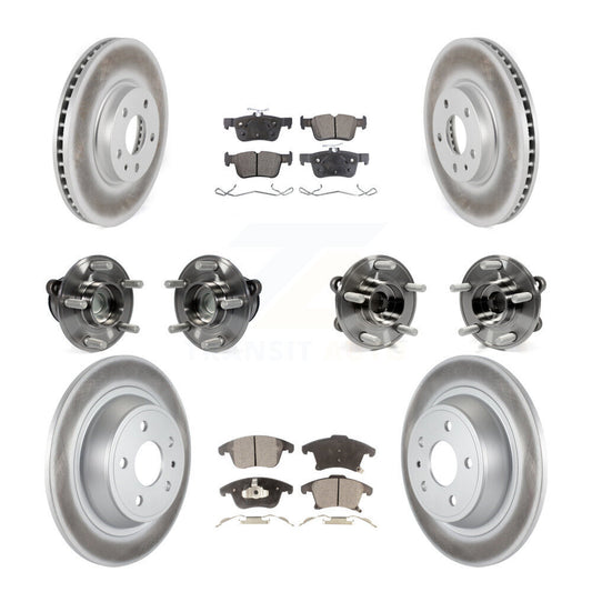 [Avant + Arrière] Kit d'ensemble roulement de roue et moyeu pour Ford Fusion Lincoln MKZ KBB-111679