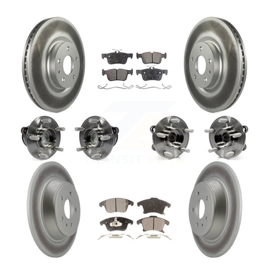 [Avant + Arrière] Kit d'ensemble roulement de roue et moyeu pour Ford Fusion Lincoln MKZ KBB-111680