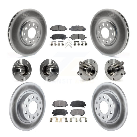 [Avant + Arrière] Kit d'ensemble roulement de roue et moyeu pour 2013-2016 Dodge Dart KBB-111682