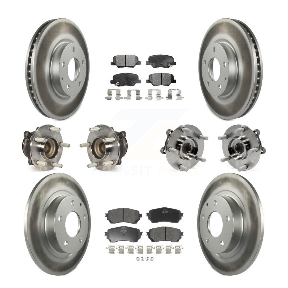 [Avant + Arrière] Kit d'ensemble roulement de roue et moyeu pour Mazda 6 KBB-111688