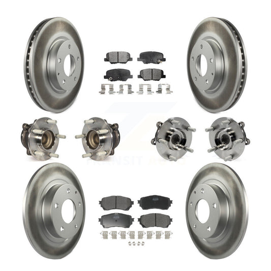 [Avant + Arrière] Kit d'ensemble roulement de roue et moyeu pour Mazda 6 KBB-111688