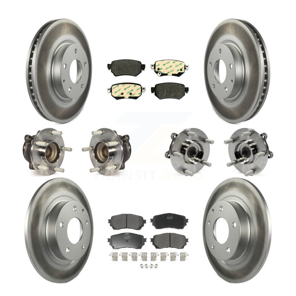 [Avant + Arrière] Kit d'ensemble roulement de roue et moyeu pour 2016-2018 Mazda 6 KBB-111689