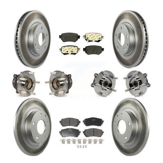 [Avant + Arrière] Kit d'ensemble roulement de roue et moyeu pour 2016-2018 Mazda 6 KBB-111689