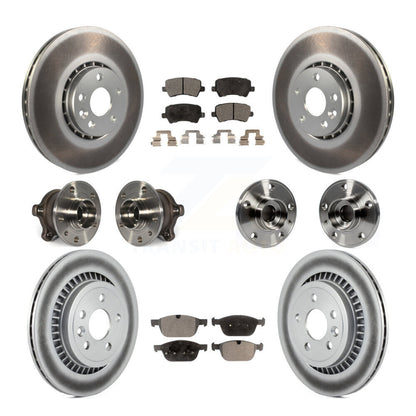 [Avant + Arrière] Kit d'ensemble roulement de roue et moyeu pour 2010-2015 Volvo XC60 AWD KBB-111691