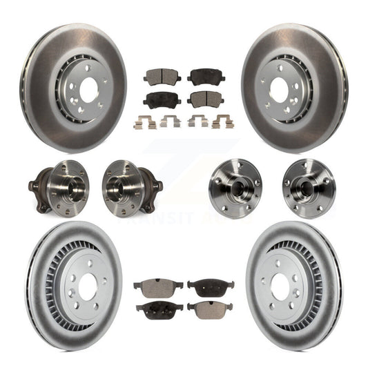 [Avant + Arrière] Kit d'ensemble roulement de roue et moyeu pour 2010-2015 Volvo XC60 AWD KBB-111691